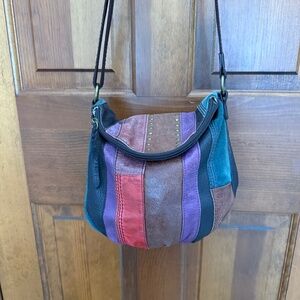 The Sak Multicolor Leather Boho bag